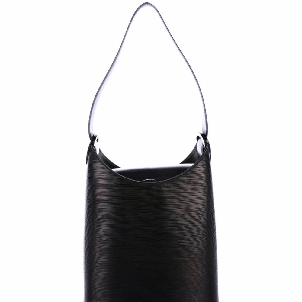 Louis Vuitton Black Epi Verseau Sac